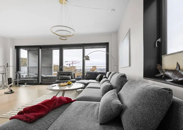 Daire Modern 3bed Sea View @ Barcode