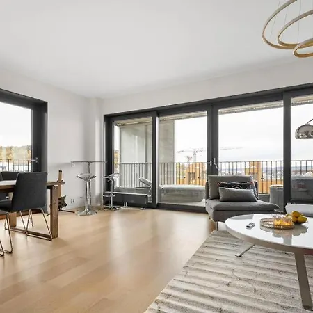 Modern 3bed Sea View @ Barcode * 奥斯陆